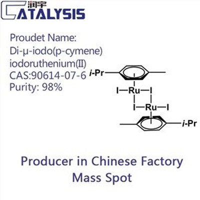 Di-μ-yodo(p-cymene)iodoruthenium(II) CAS:90614-07-6